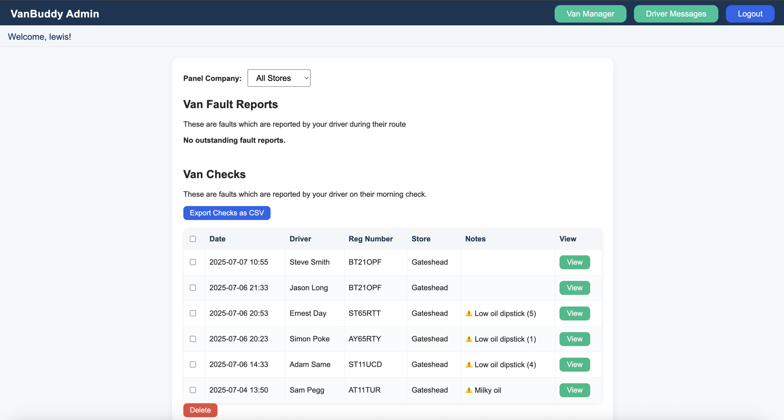 admin-panel-van-buddy